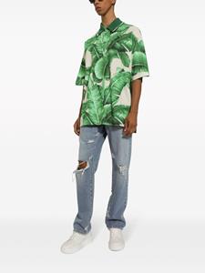 Dolce & Gabbana Oversized poloshirt - Groen