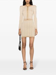 elisabettafranchi Elisabetta Franchi Gebreide rok - Beige