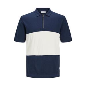 JACK&JONES Polo in tricot, kraag en rits