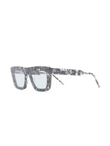 thombrowneeyewear Thom Browne Eyewear Zonnebril met wayfarer montuur - Grijs