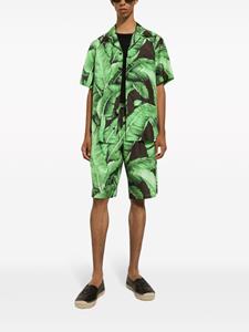 dolce&gabbana Dolce & Gabbana Bermuda shorts met print - Groen