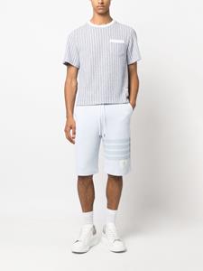 thombrowne Thom Browne Gestreepte shorts - Wit