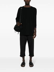 thomkrom Thom Krom Cropped broek - Zwart