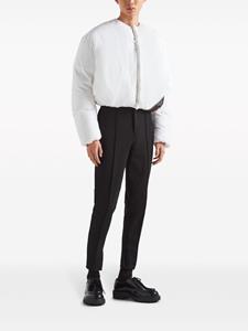 Prada Pantalon met toelopende pijpen - Zwart