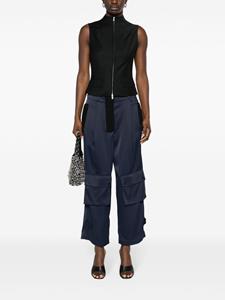 themannei The Mannei Cargo plooibroek - Blauw