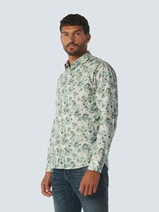 No Excess 23430124 shirt stretch allover printed