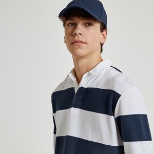 LA REDOUTE COLLECTIONS Gestreepte polo, lange mouwen