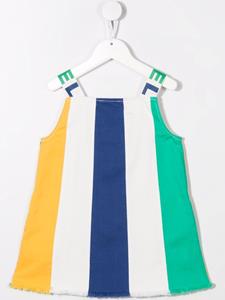 Stella McCartney Kids Gestreepte jurk - Groen