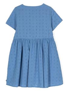petitbateau Petit Bateau Katoenen jurk met broderie anglaise - Zwart