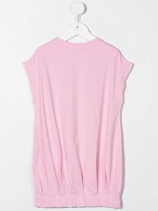 dknykids Dkny Kids T-shirtjurk met logoprint - Roze