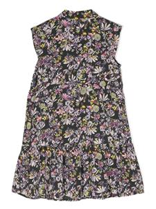 zadig&voltairekids Zadig & Voltaire Kids Shirtjurk met bloemenprint - Groen