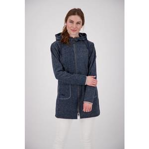 DEPROC Active Gebreide jas KENNEWICK II LONG buitengewone lange fijngebreide jas met contrastdetails