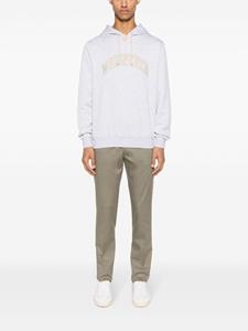 Corneliani Stretch-katoenen broek met toelopende pijpen - Groen