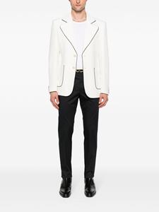 dolce&gabbana Dolce & Gabbana Linnen chino - Blauw