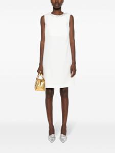P.A.R.O.S.H. Mini-jurk verfraaid met pailletten - Beige