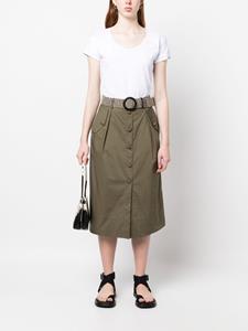 liujo LIU JO Midi-jurk met ceintuur - Wit