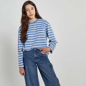 LA REDOUTE COLLECTIONS Oversized T-shirt met lange mouwen, in marinestijl