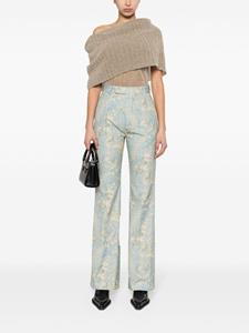 viviennewestwood Vivienne Westwood High waist flared broek - Blauw