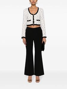 Balmain Flared broek - Zwart