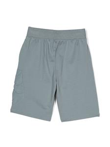 c.p.companykids C.P. Company Kids Katoenen shorts met logoprint - Grijs