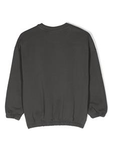 minirodini Mini Rodini Sweater met logoprint - Grijs