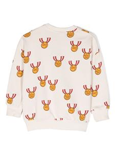 Mini Rodini Sweater met print - Beige