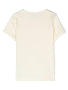 minirodini Mini Rodini Katoenen T-shirt - Beige