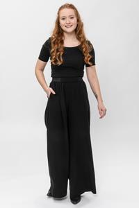 LOVJOI Damen vegan Culotte Sandrose Schwarz