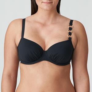 PrimaDonna Damietta bikinitop met beugel, zwart