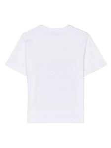 stellamccartneykids Stella McCartney Kids Katoenen T-shirt - Wit