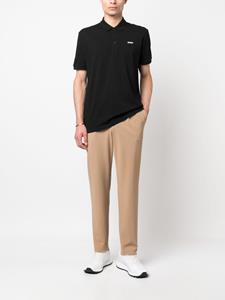 HUGO Poloshirt met logoprint - Zwart