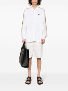 palmangels Palm Angels Gehaakt poloshirt - Wit