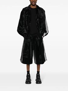 Y-3 Bermuda shorts met drie strepen - Zwart