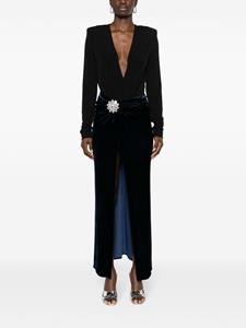 Rabanne Fluwelen rok - Blauw
