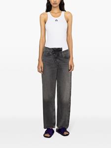 AGOLDE Criss Cross straight jeans - Grijs