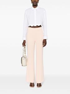TWINSET Flared broek - Roze