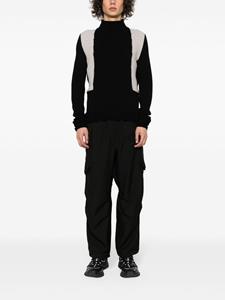 Y-3 Cargo broek met logoprint - Zwart