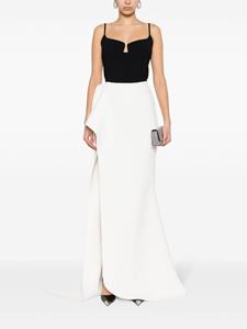 Maticevski Asymmetrische rok - Wit