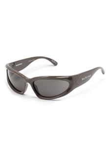 Balenciaga Eyewear BB0157S oval-frame sunglasses - Bruin