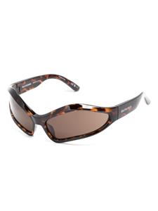 balenciagaeyewear Balenciaga Eyewear Zonnebril met oversized montuur - Bruin