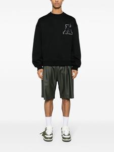 Axel Arigato Katoenen sweater met geborduurd logo - Zwart