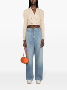 palmangels Palm Angels Jeans met wijde pijpen - Blauw