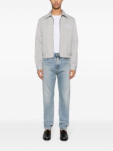 AGOLDE Curtis mid waist jeans met toelopende pijpen - Blauw