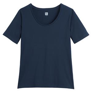 LA REDOUTE COLLECTIONS T-shirt met ronde hals en korte mouwen