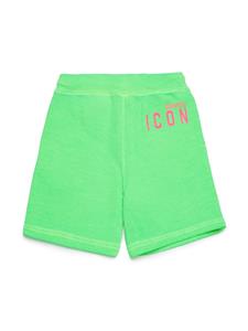 dsquared2kids DSQUARED2 KIDS Shorts met logoprint - Groen