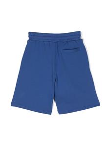 dolce&gabbanakids Dolce & Gabbana Kids Trainingsshorts met logopatch - Blauw