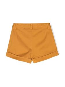ilgufo Il Gufo Geplooide katoenen chino shorts - Bruin