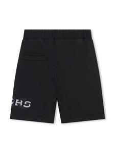 marcjacobskids Marc Jacobs Kids Katoenen shorts met logoprint - Zwart