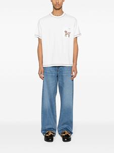 Jacquemus Le De Nîmes Suno jeans met wijde pijpen - Blauw