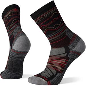 SmartWool Hike Light Mountain Range Pattern Crew Sokken